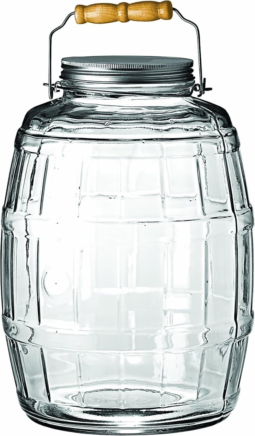 Anchor Hocking 25 Gallon Glass Jar with Lid