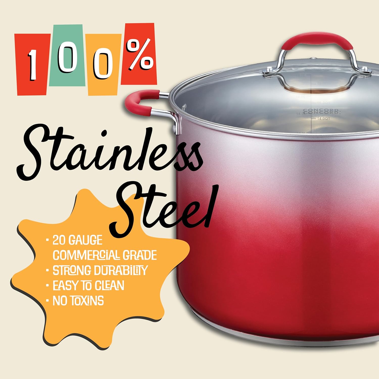 Concord 20 qt stainless steel canning set