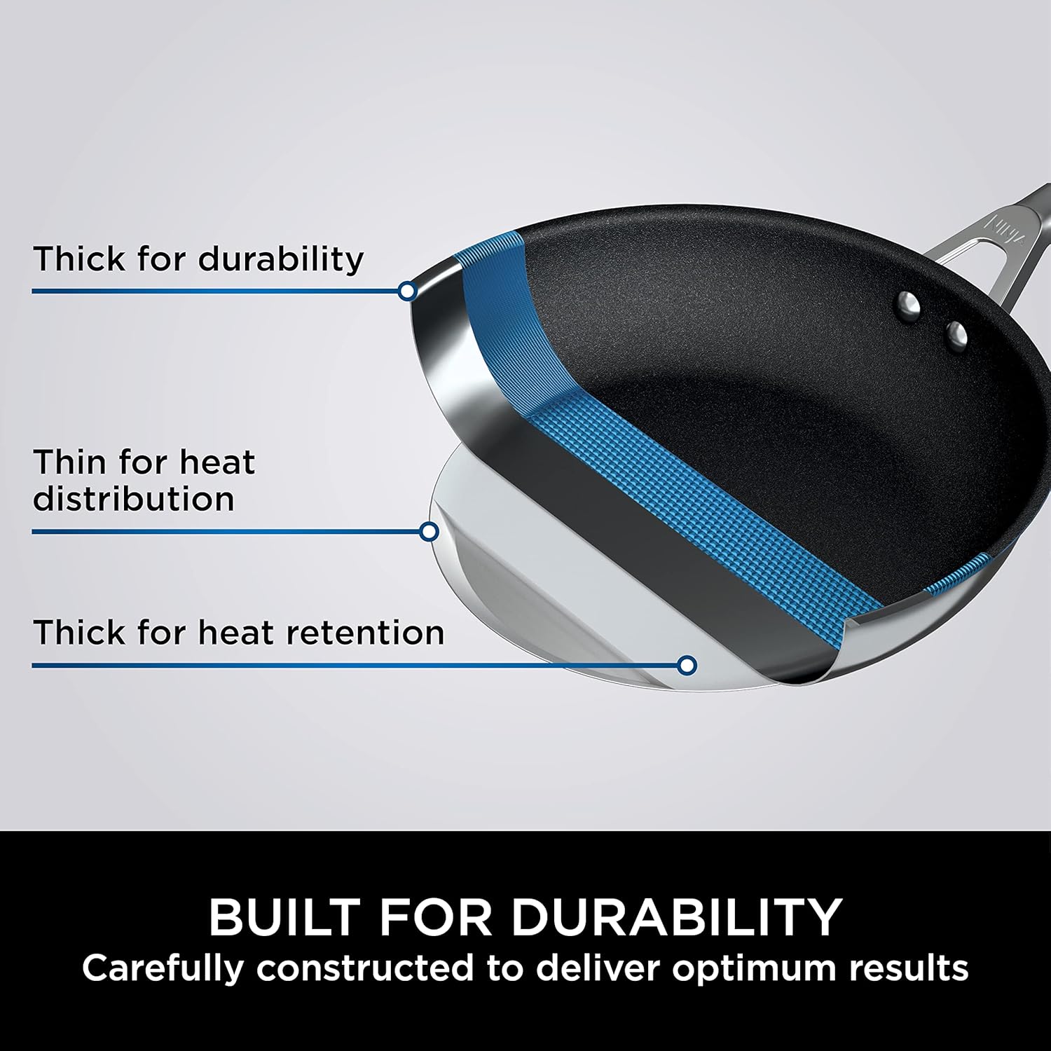 Perfect 16cm Ninja ZEROSTICK Saucepan