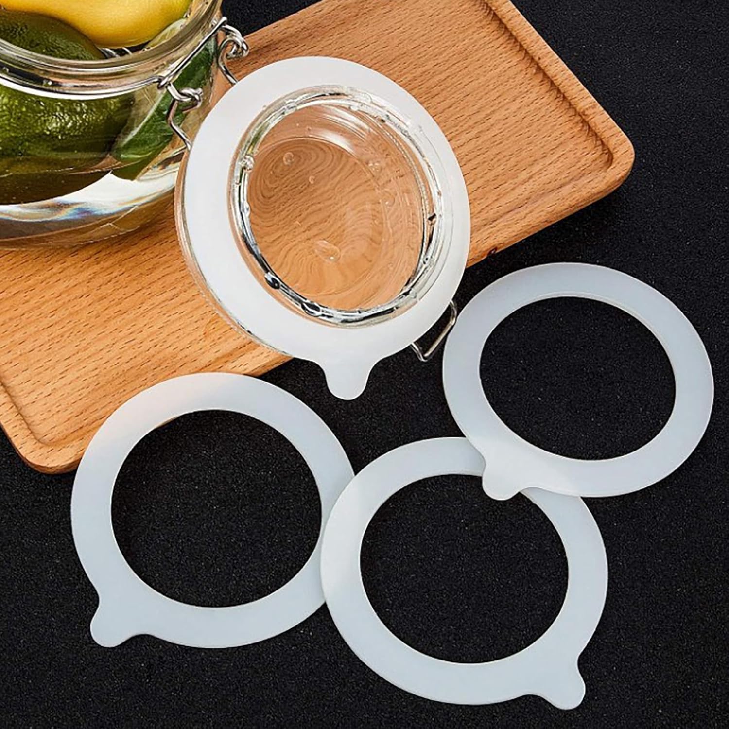 12 Piece Silicone Jar Gaskets Set