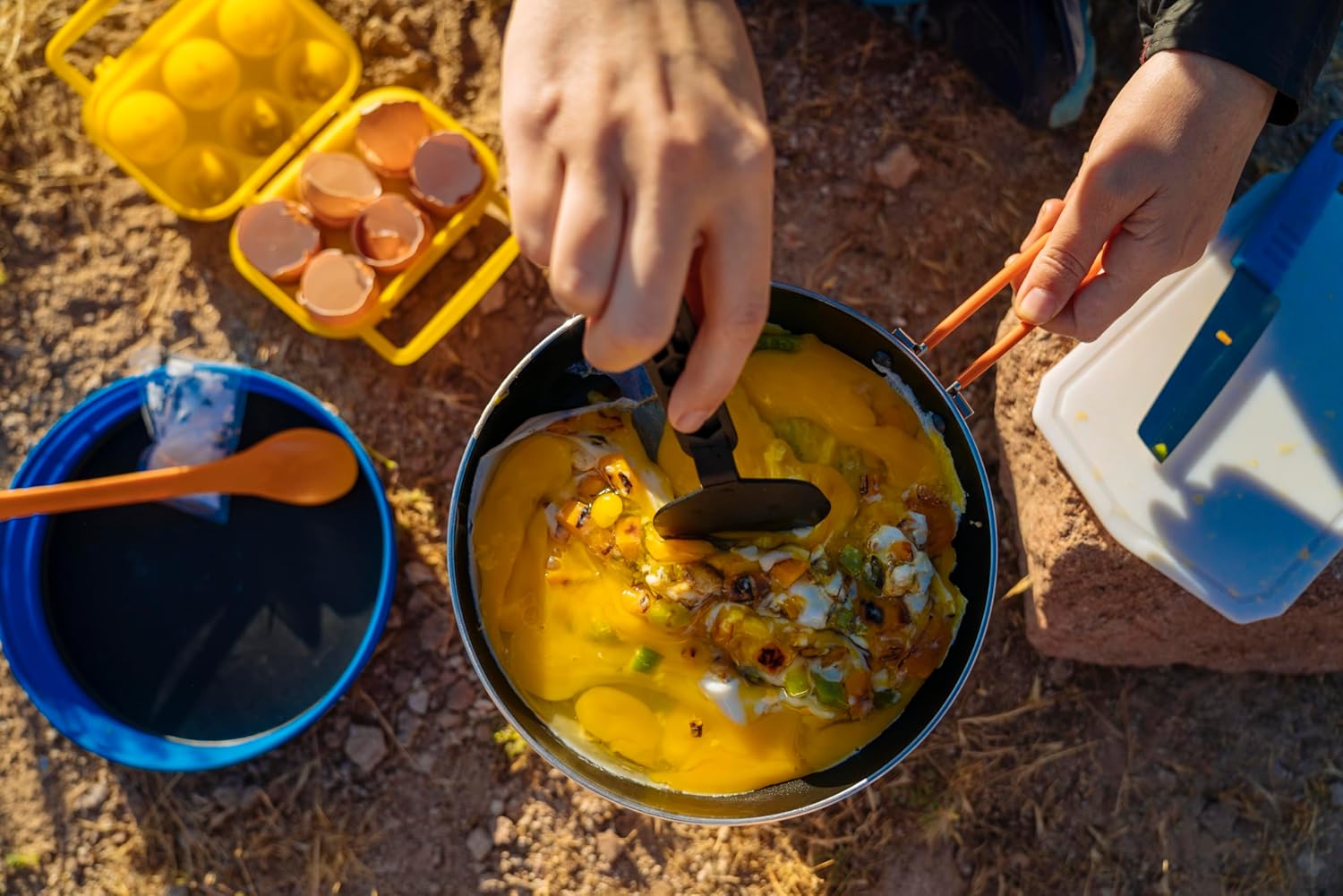 Fast-Breating Non-Stick 8x85x19 in Summit Skillet for Backcountry Cooking