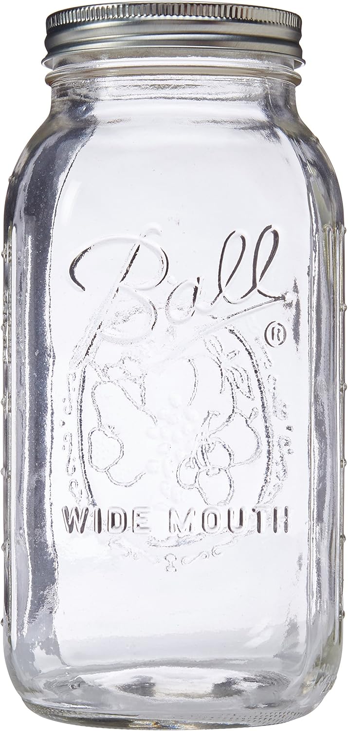 Ball 64 Ounce Jar Wide Mouth Set of 2
