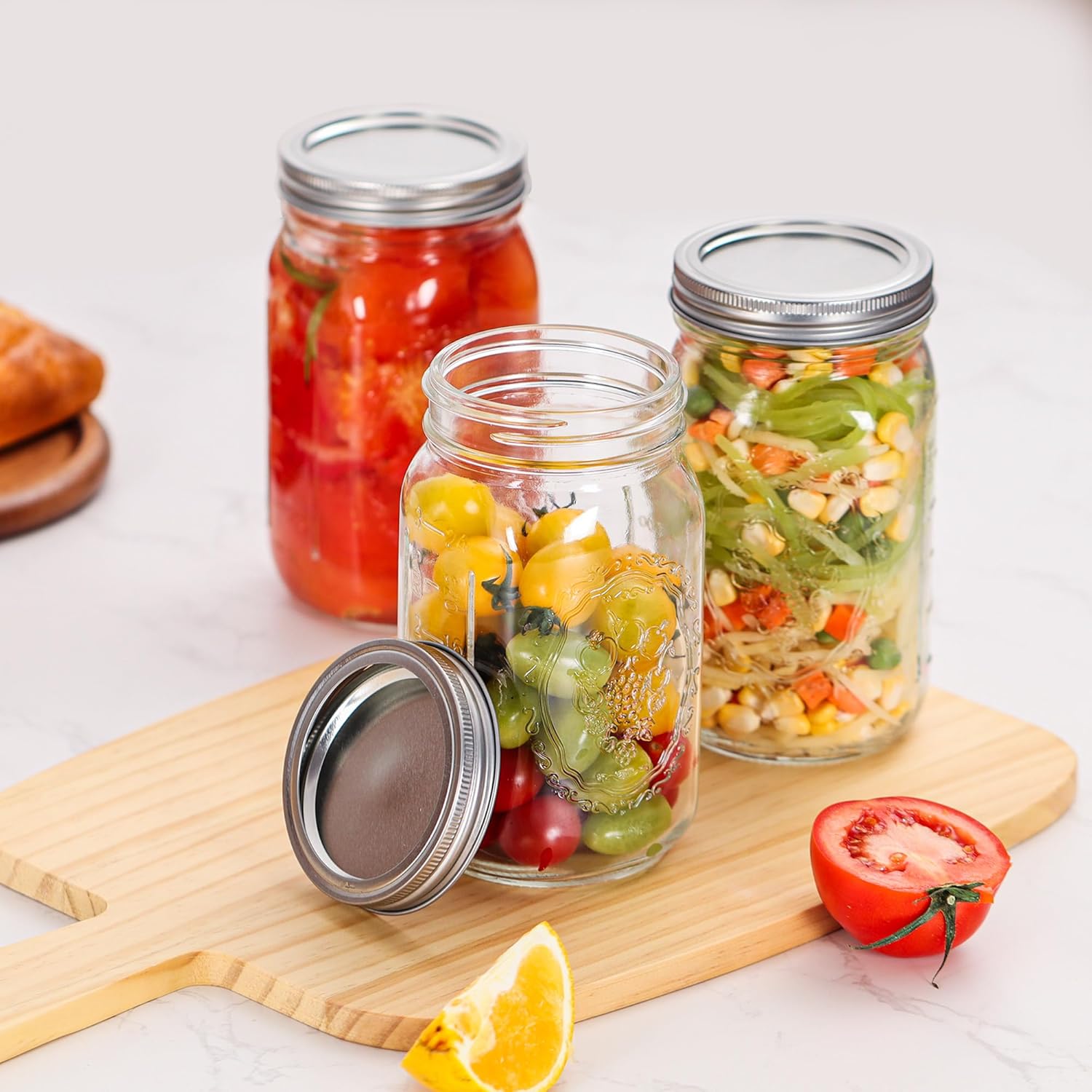 High-Quality Mason Jars for Canning and Preserving