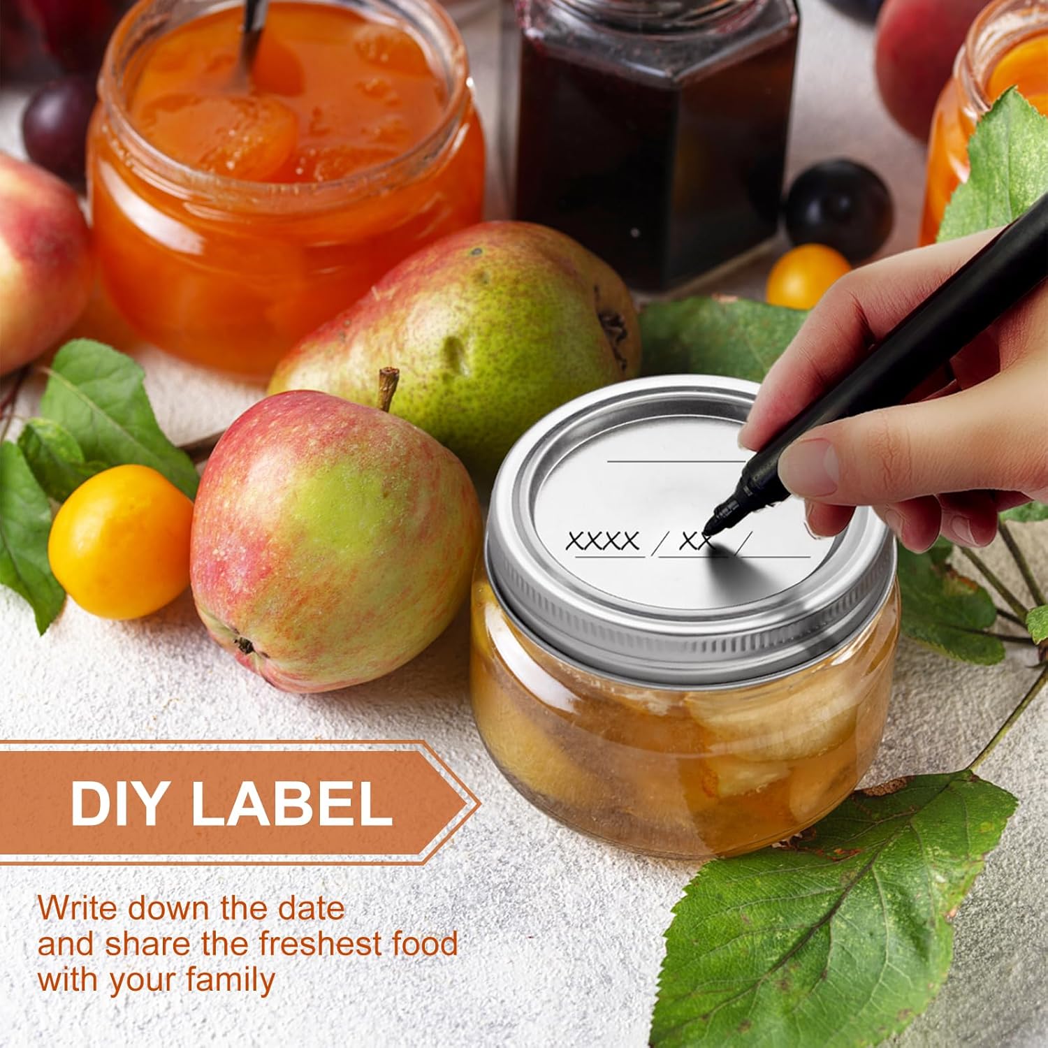 Perfect Canning Lids Set with Rings for Mason Jars 24 Pcs