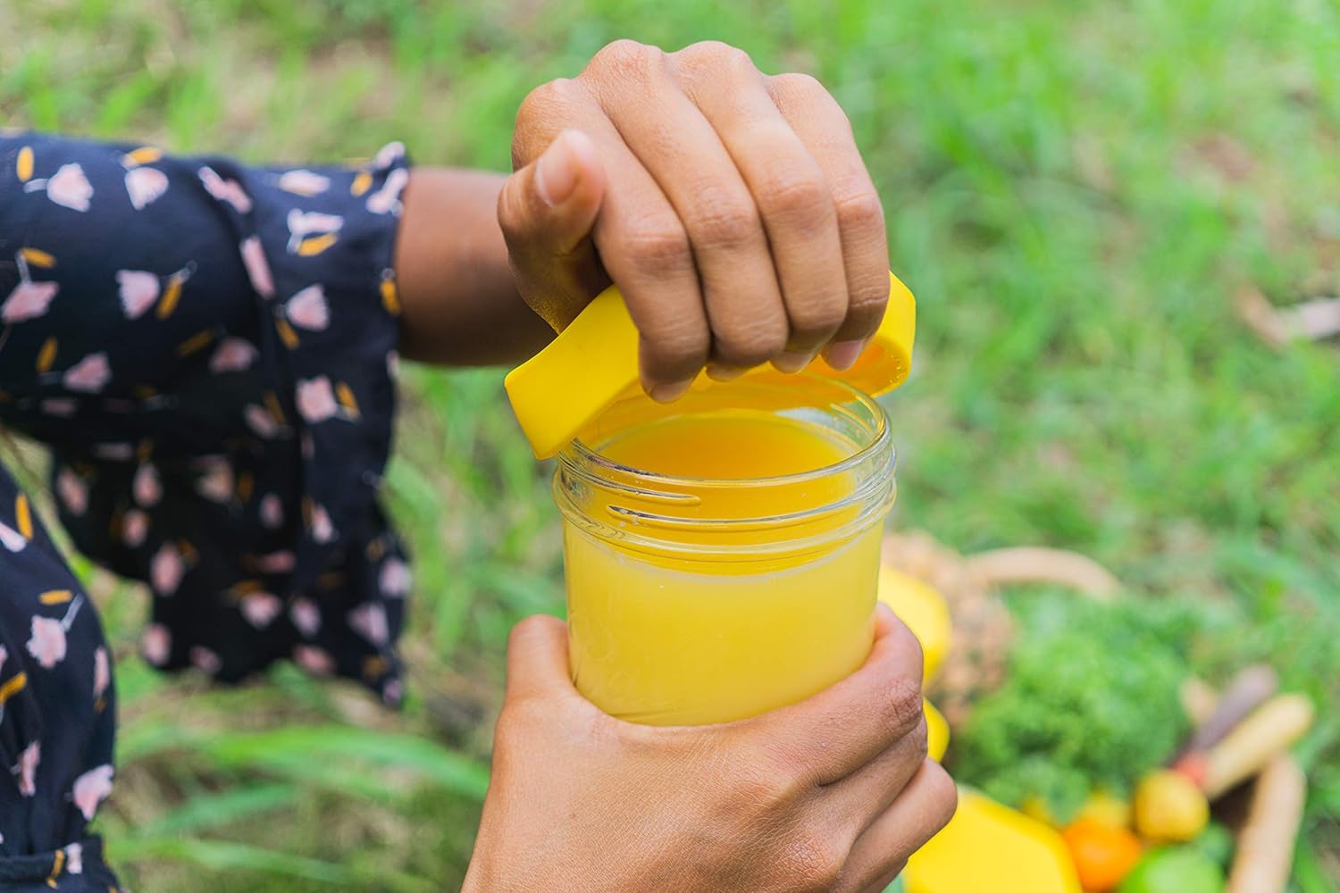 Perfect for Everyday Use - Easy Open Silicone Mason Jar Lids