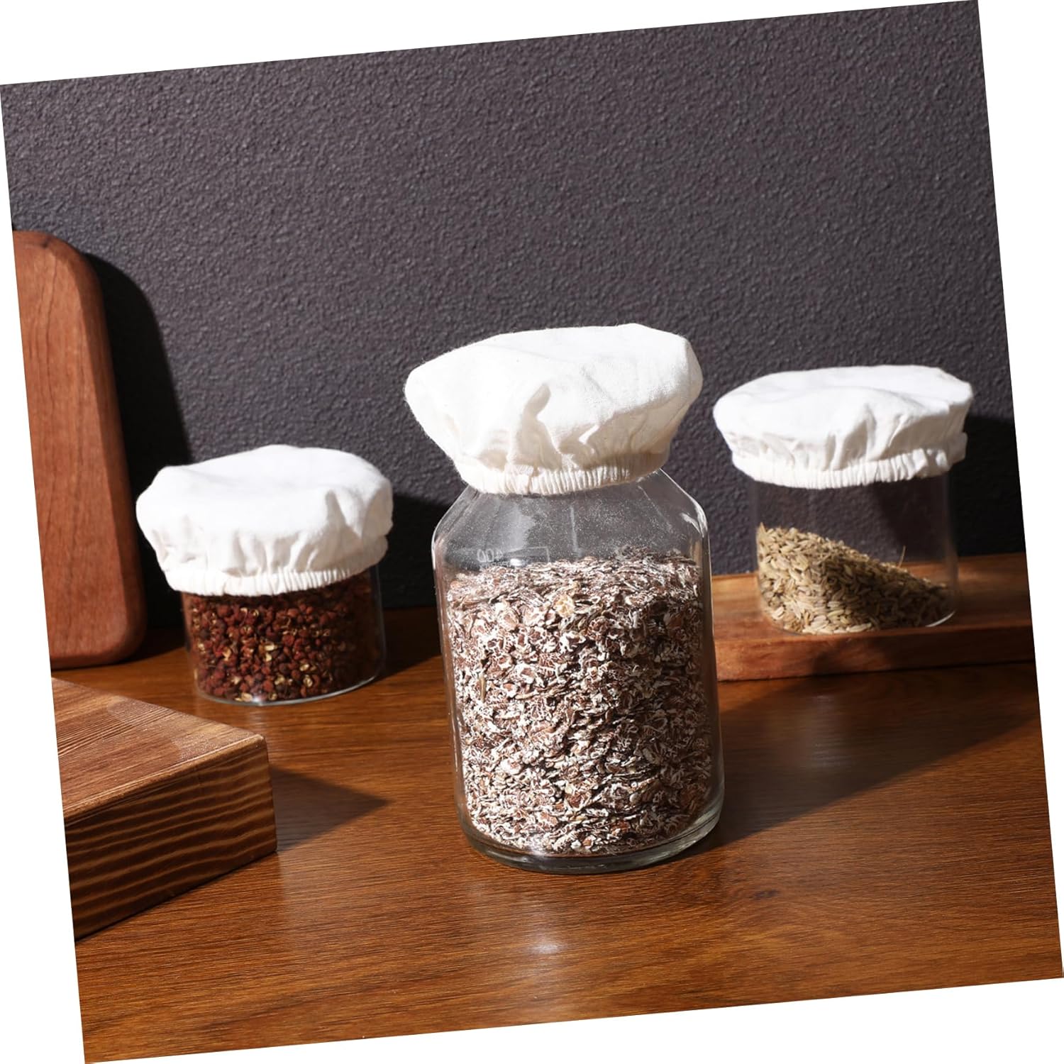 5-Piece Reusable Fermenting Cloth Covers