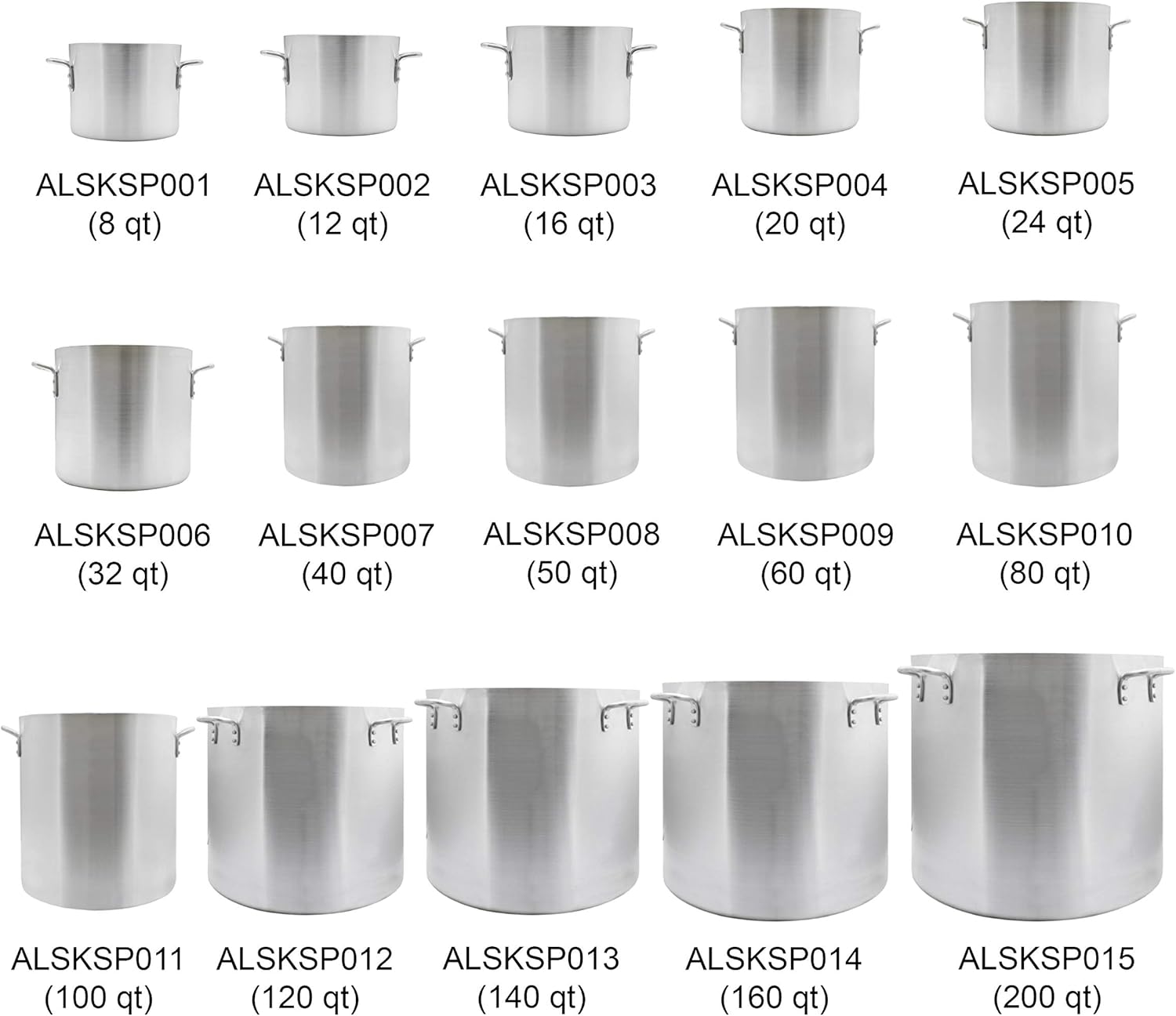 The 24 quart Aluminum Stock Pot