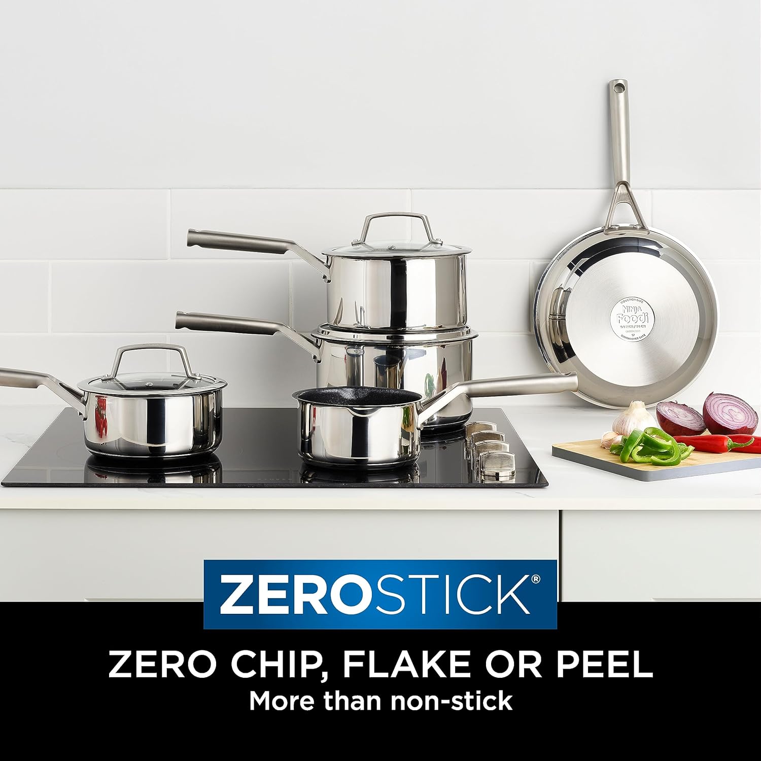 Ninja ZEROSTICK Professional Non-Stick 18cm Saucepan