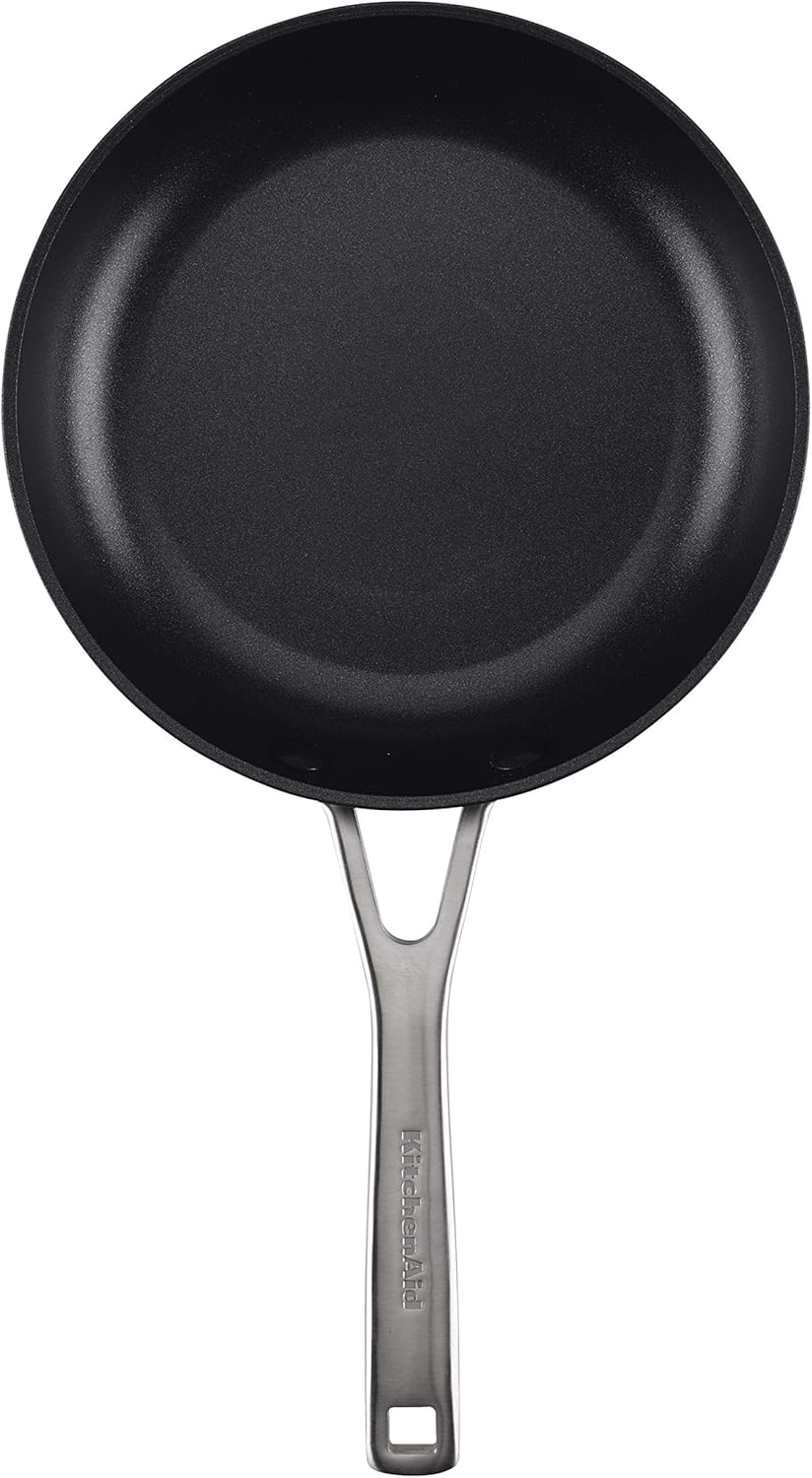 Effortless Cooking KitchenAid 825-inch Skillet Matte Black
