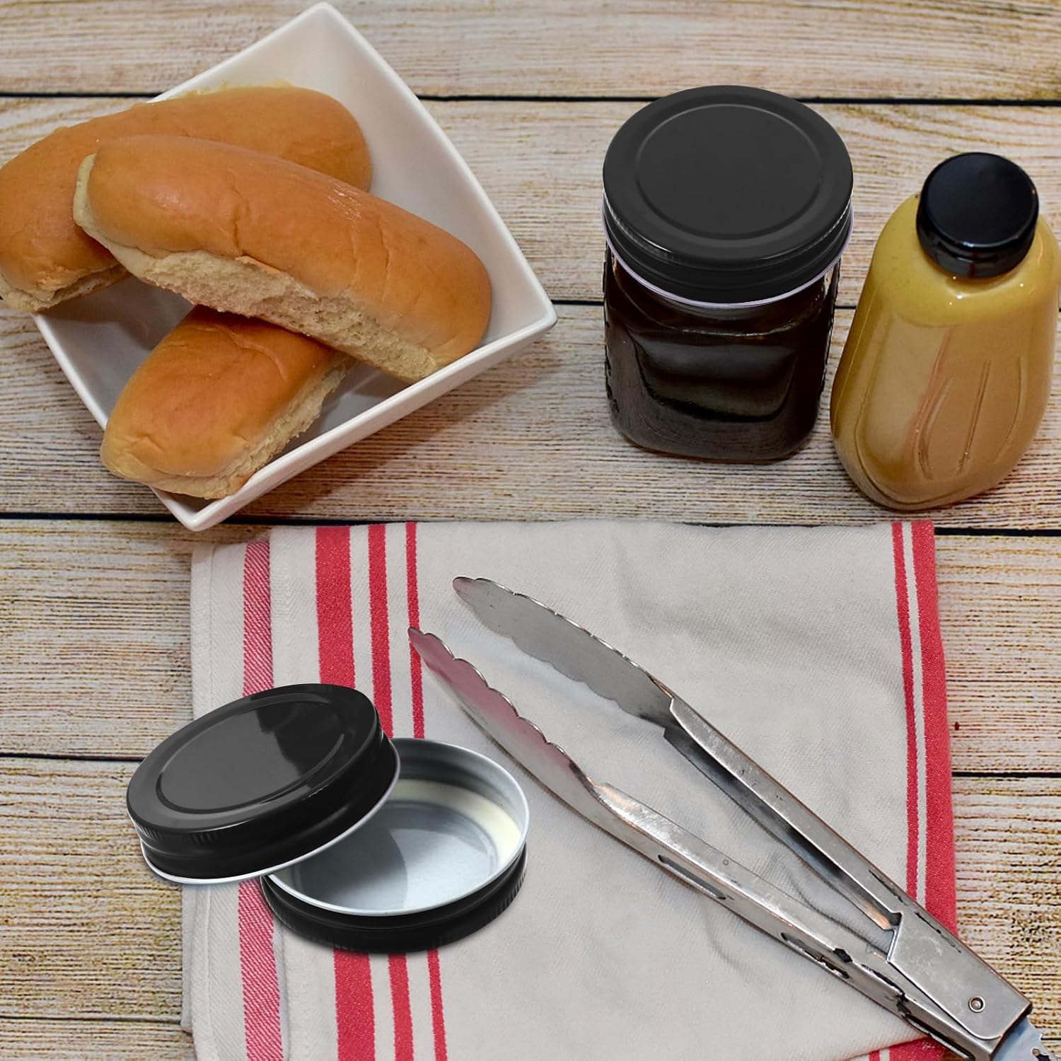 Operitacx 12 Pc Mason Jar Lids