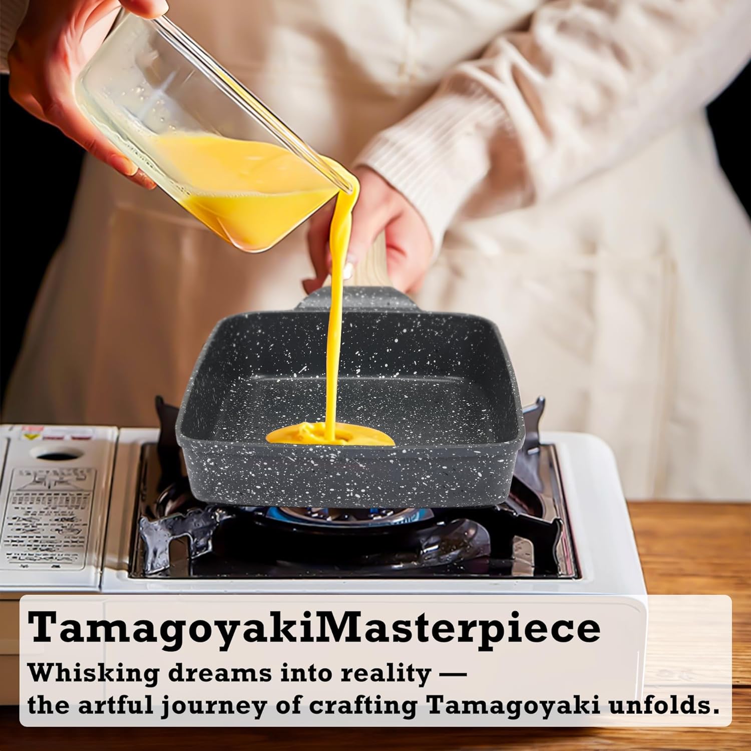 F Bry Snow Tamagoyaki Pan Set