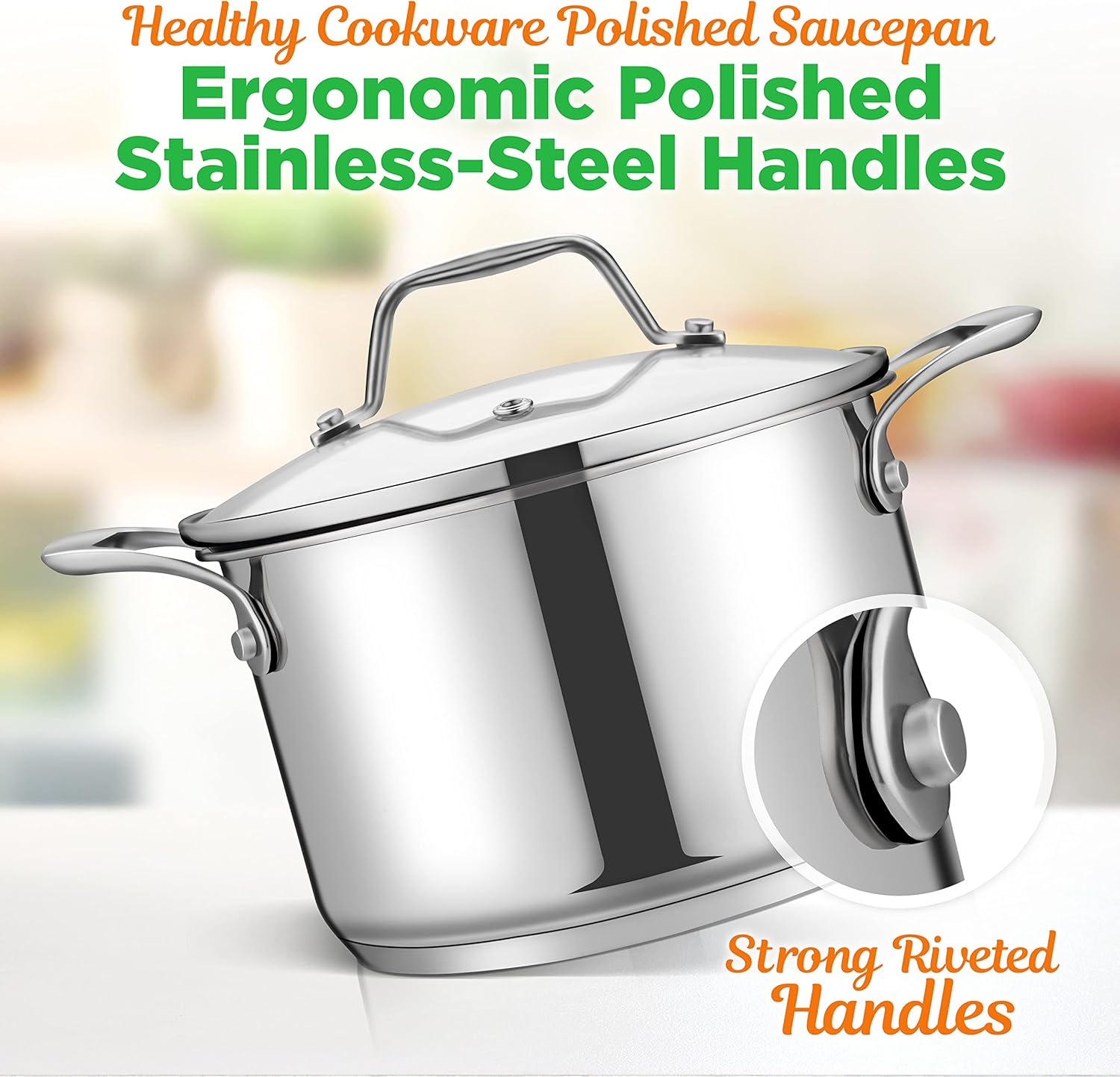 3-Quart Stainless Steel Soup Pot