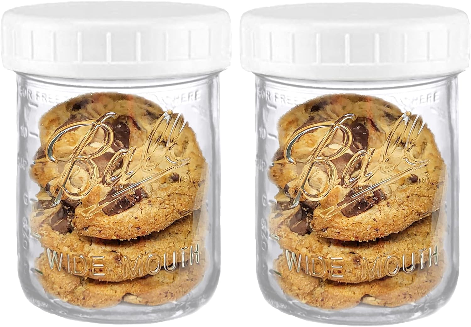 Perfect Mason Jars 16-Ounce 2-Pack