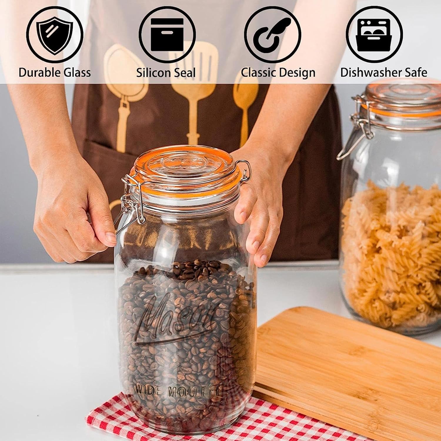 Premium Homeopathic Mason Jars