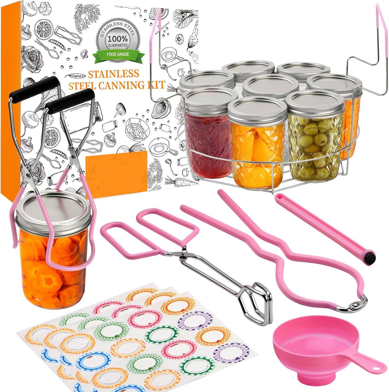 Complete Canning Starter Kit with Must-Have Tools for Home Preservers