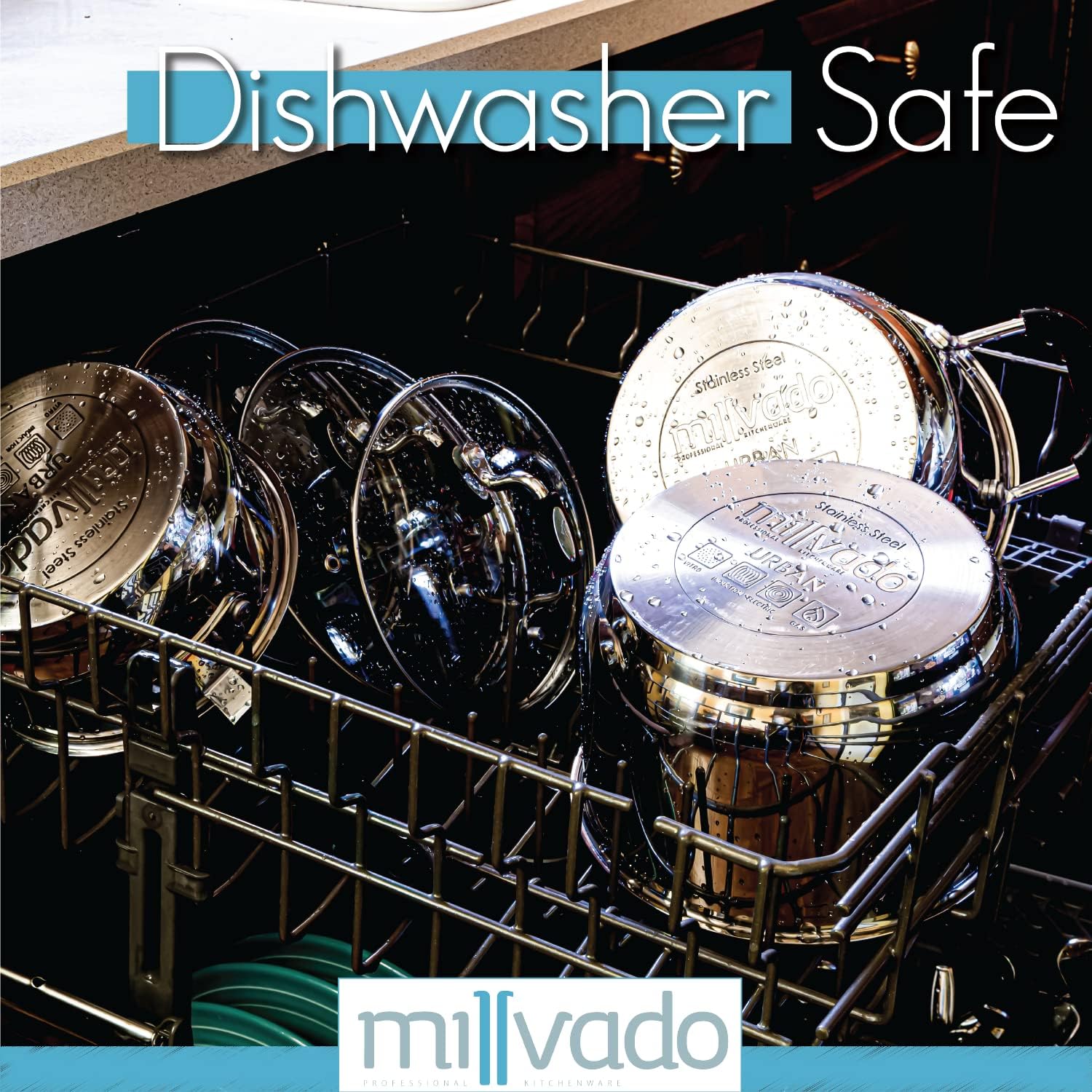 Millvado 20 Quart Stock Pot