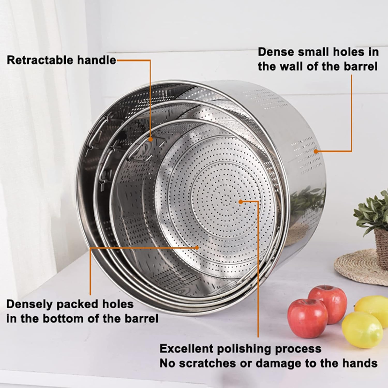 Versatile 27QT Stock Pot with Strategie