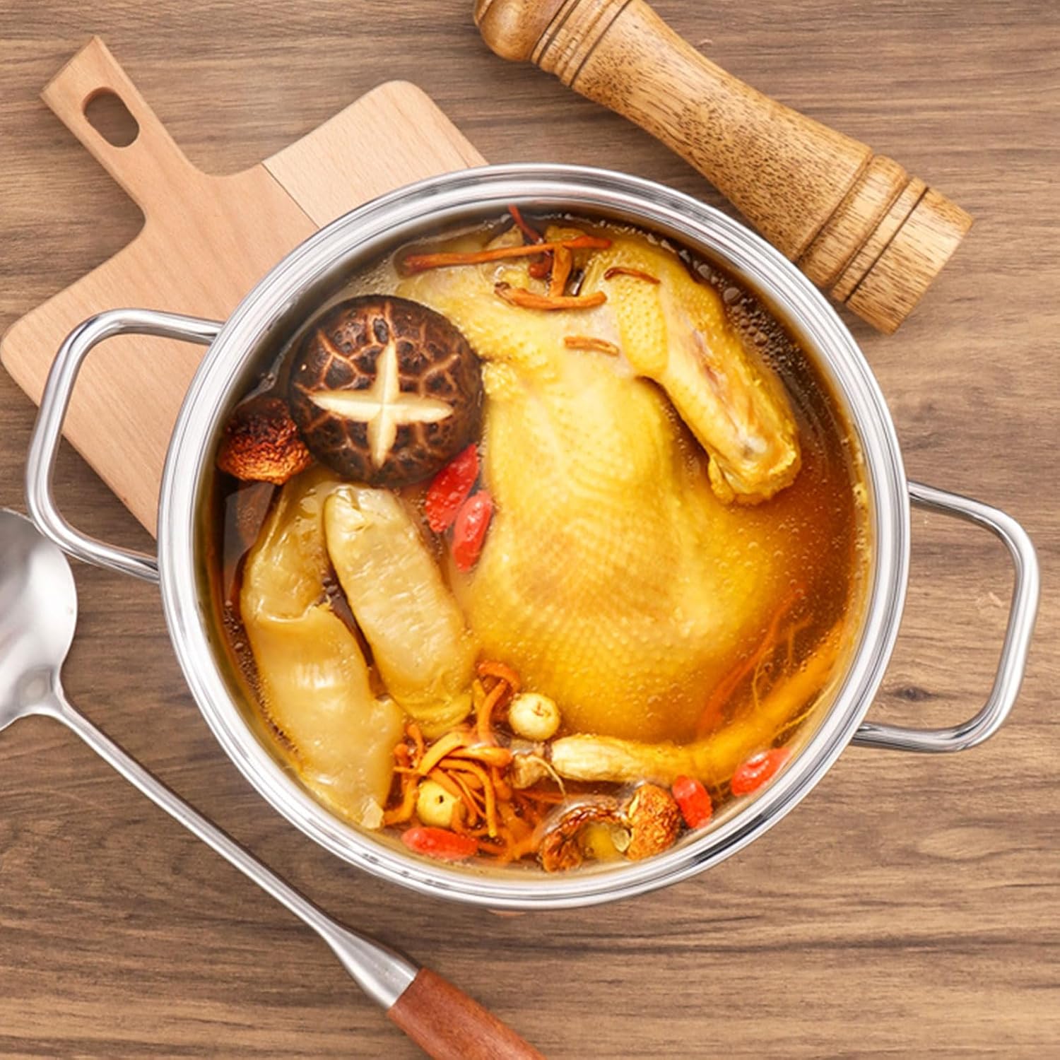 AIZYR 85L Stock Pot Ultimate Cooking Convenience