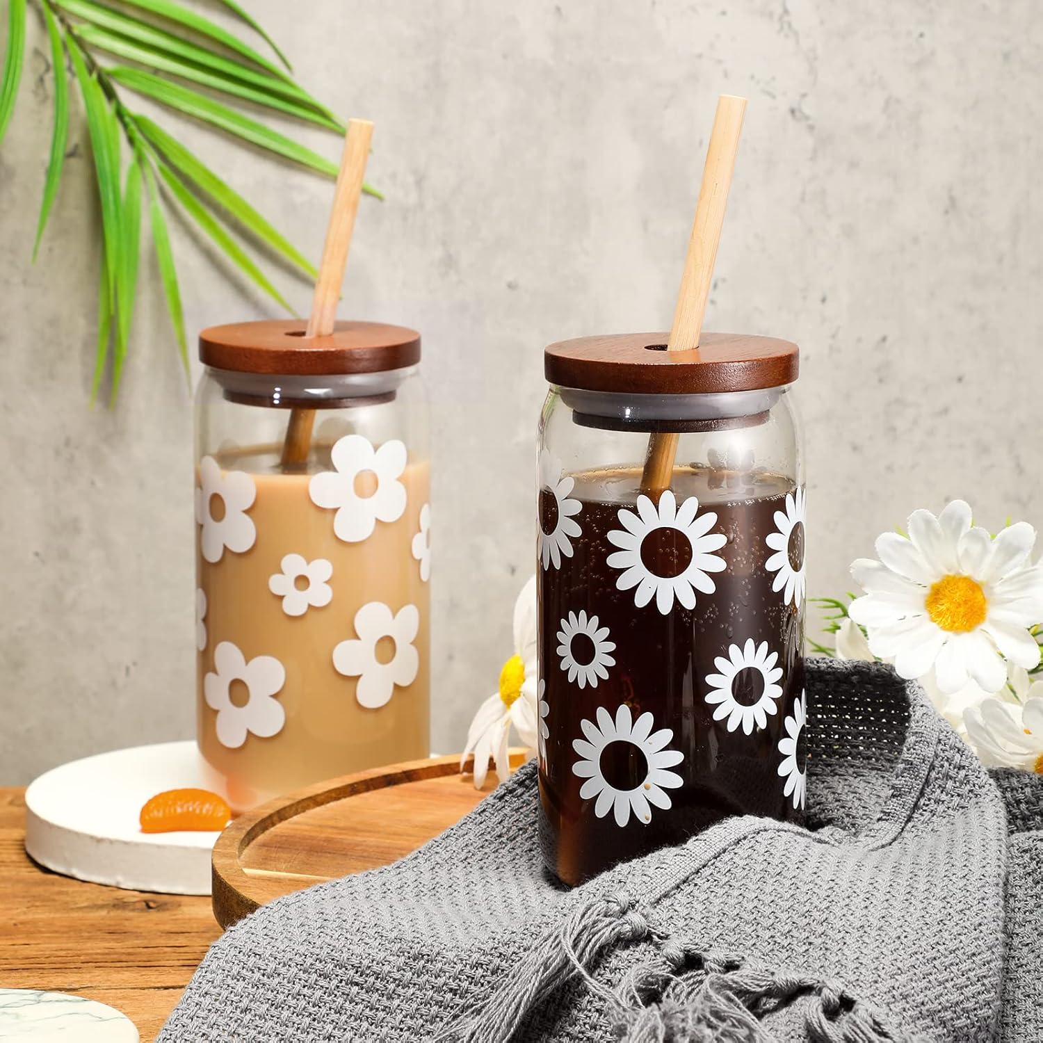 30 Pcs Jar Lids with Silicone Sealing Rings