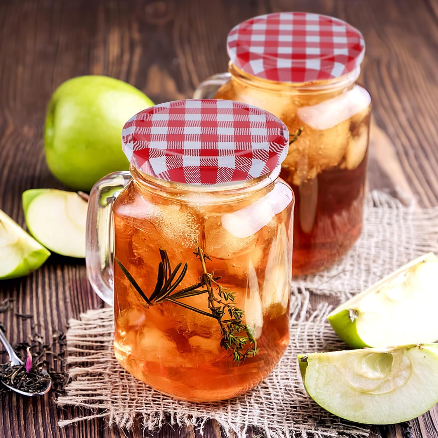 Hemoton 12-Pack Mason Jar Lids
