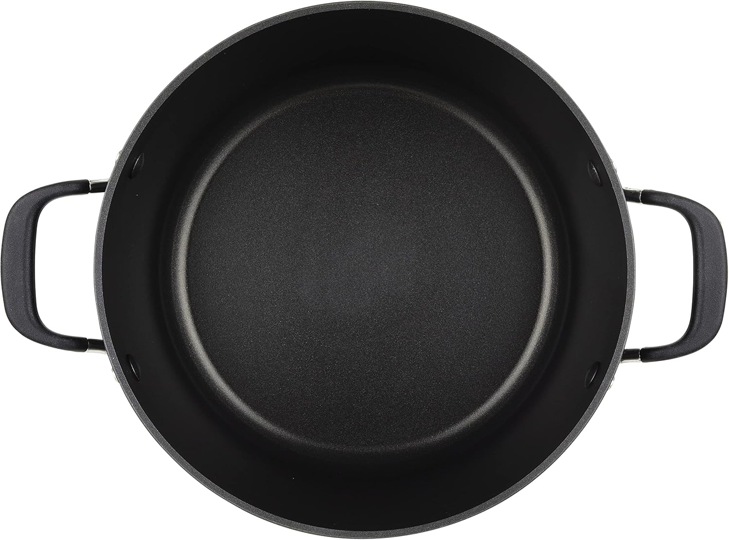 KitchenAid Hard Anodized Nonstick Stockpot 8 Quart Onyx Black