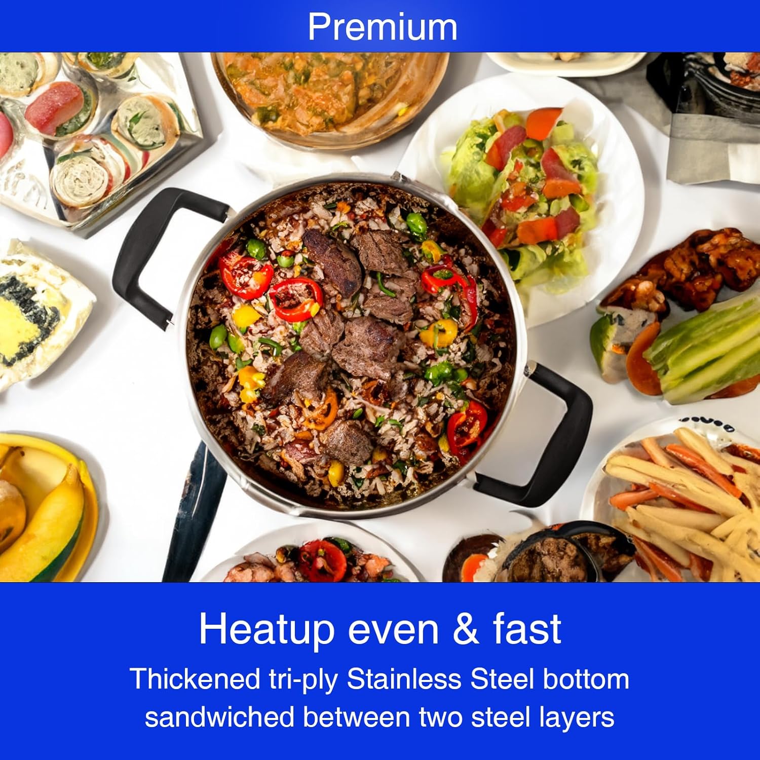 Stainless Steel Pasta Pot by Cyrder