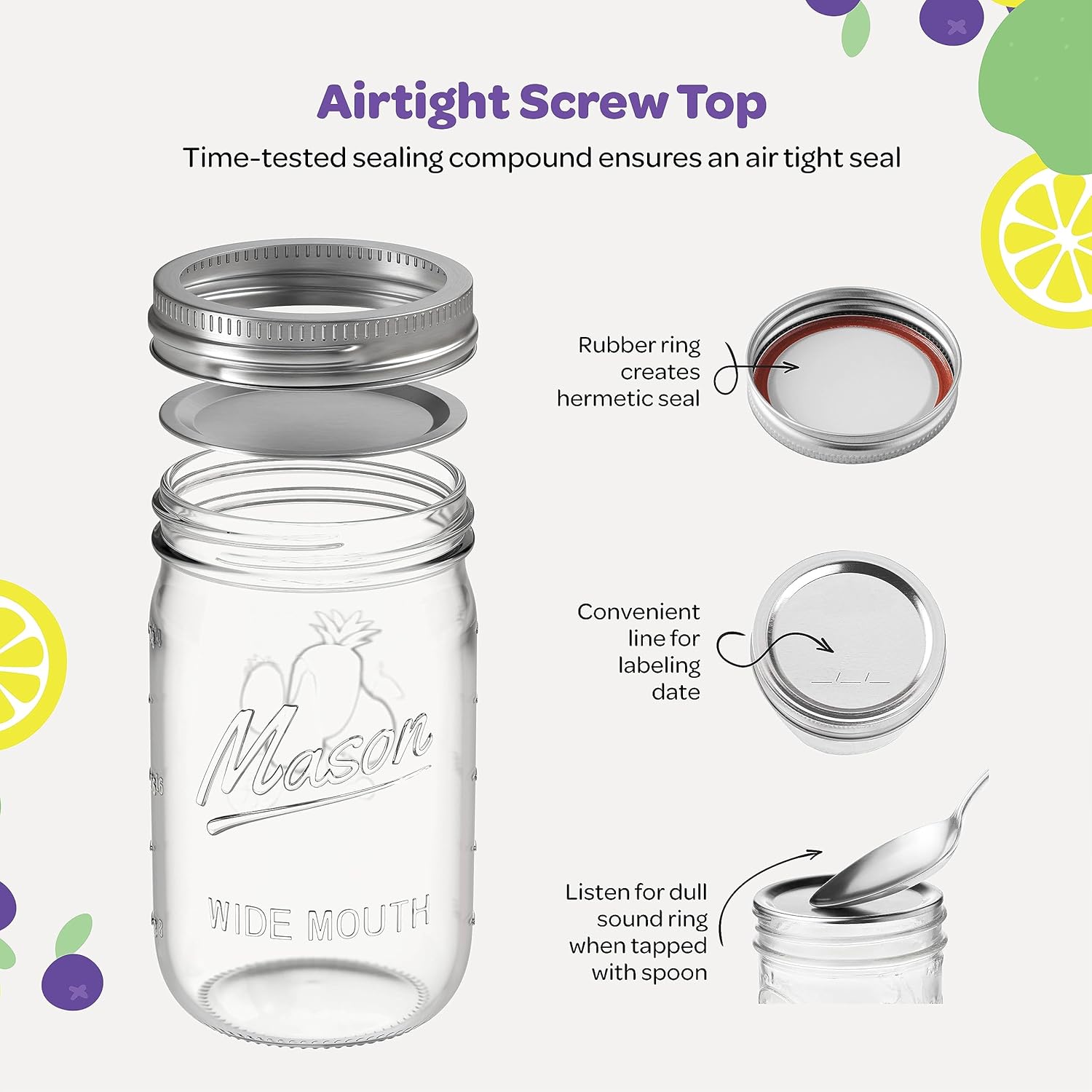 Perfect for Canning Your Kitchen Needs These Mason Jars