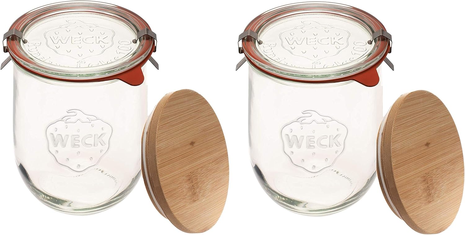 Weck Pronounced BOH-ck Sourdough Jars
