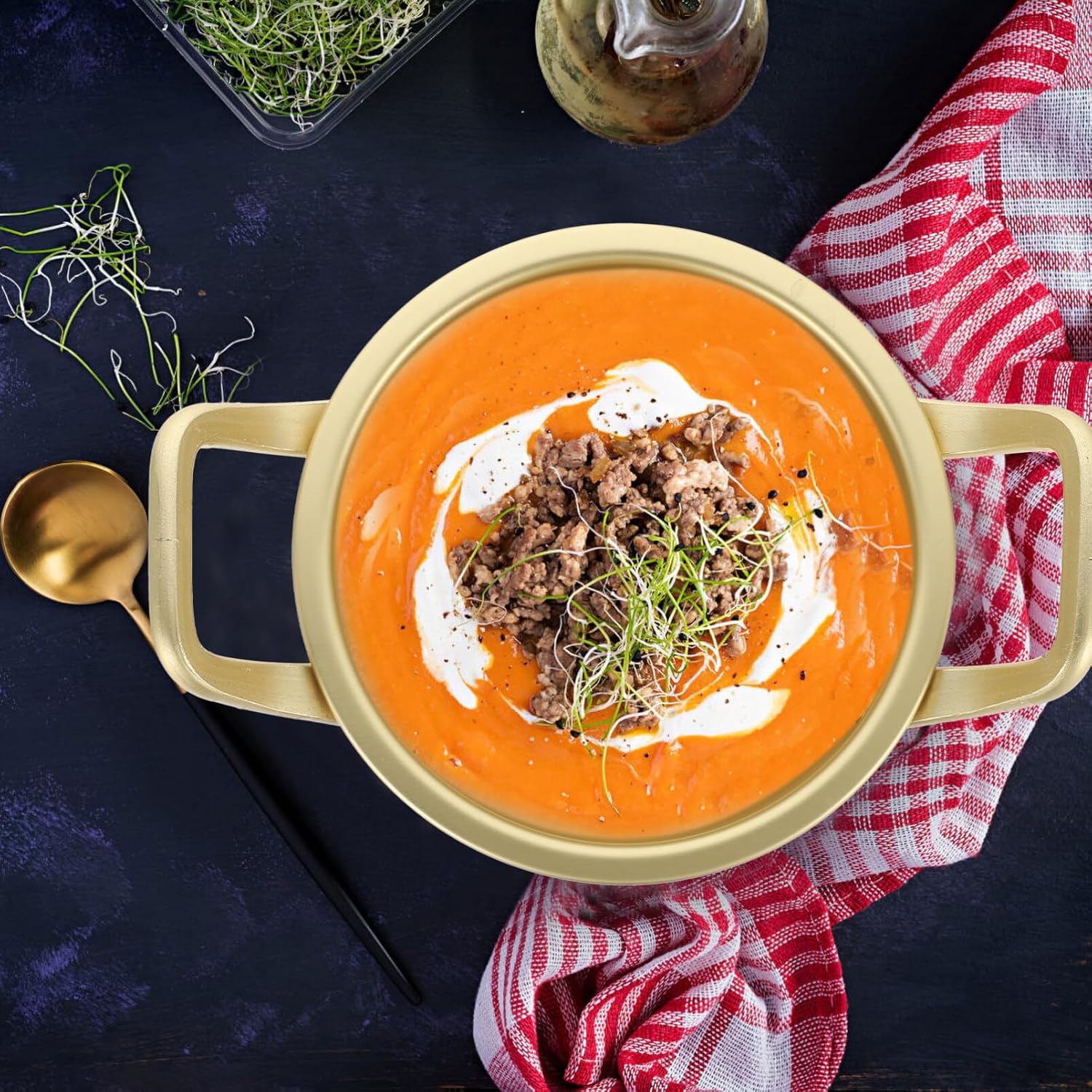 Kichvoe Aluminum Stockpot
