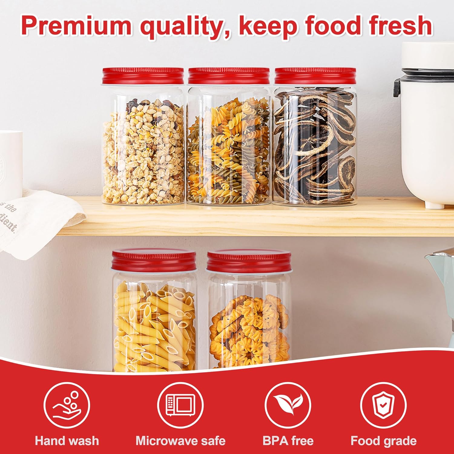 BSL 48-Pack 275 Inch Leak Proof Mason Jar Lids