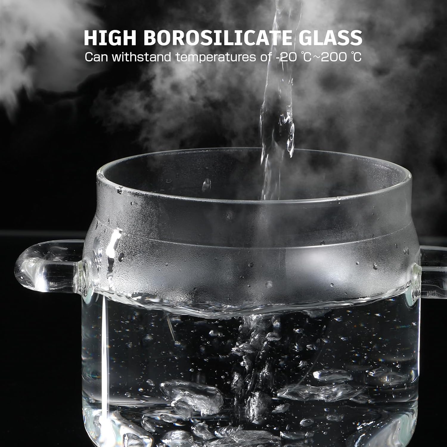 Healthy Glass Steaming Bowl