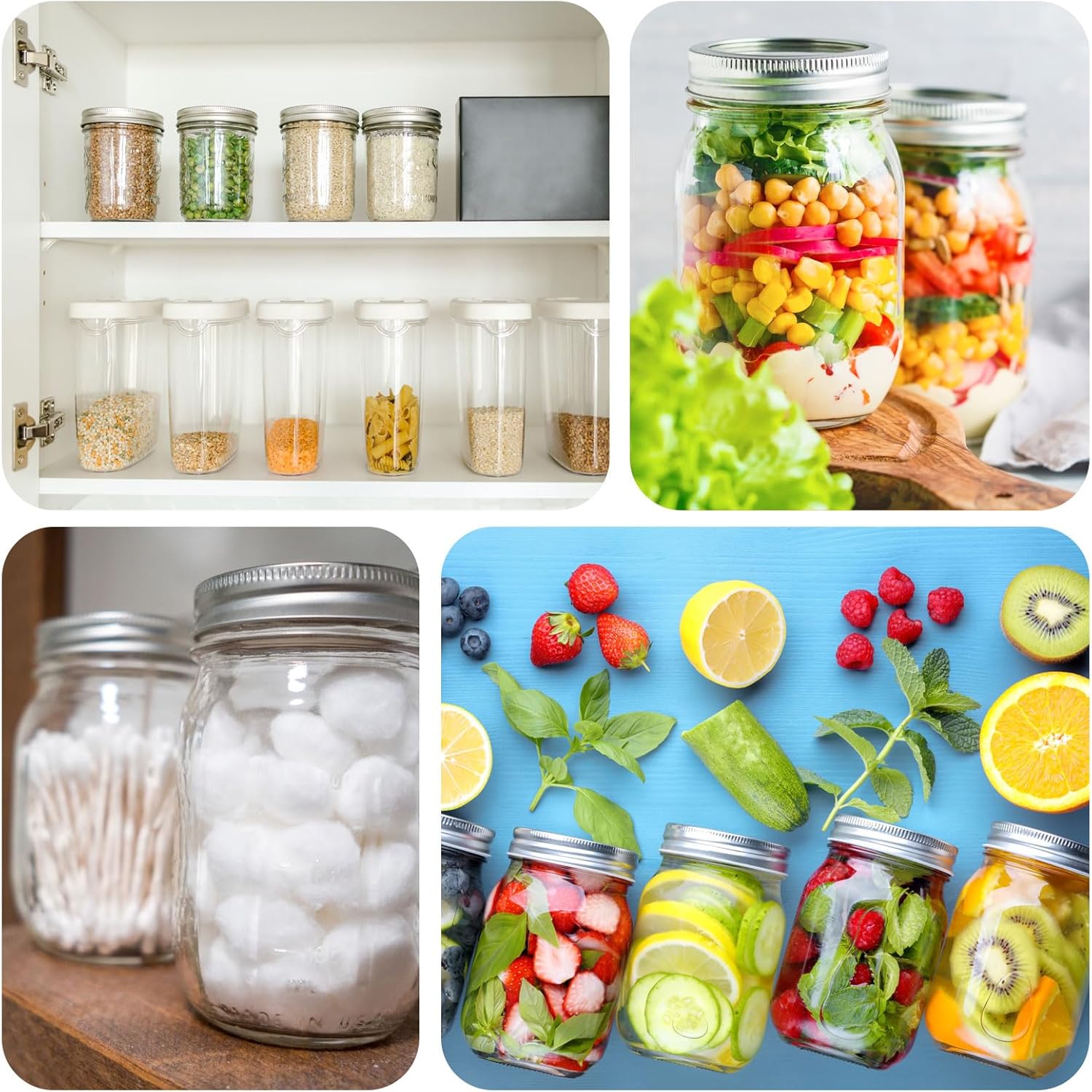 Canning Jar Lids Set Perfect for Home and Kitchen Use