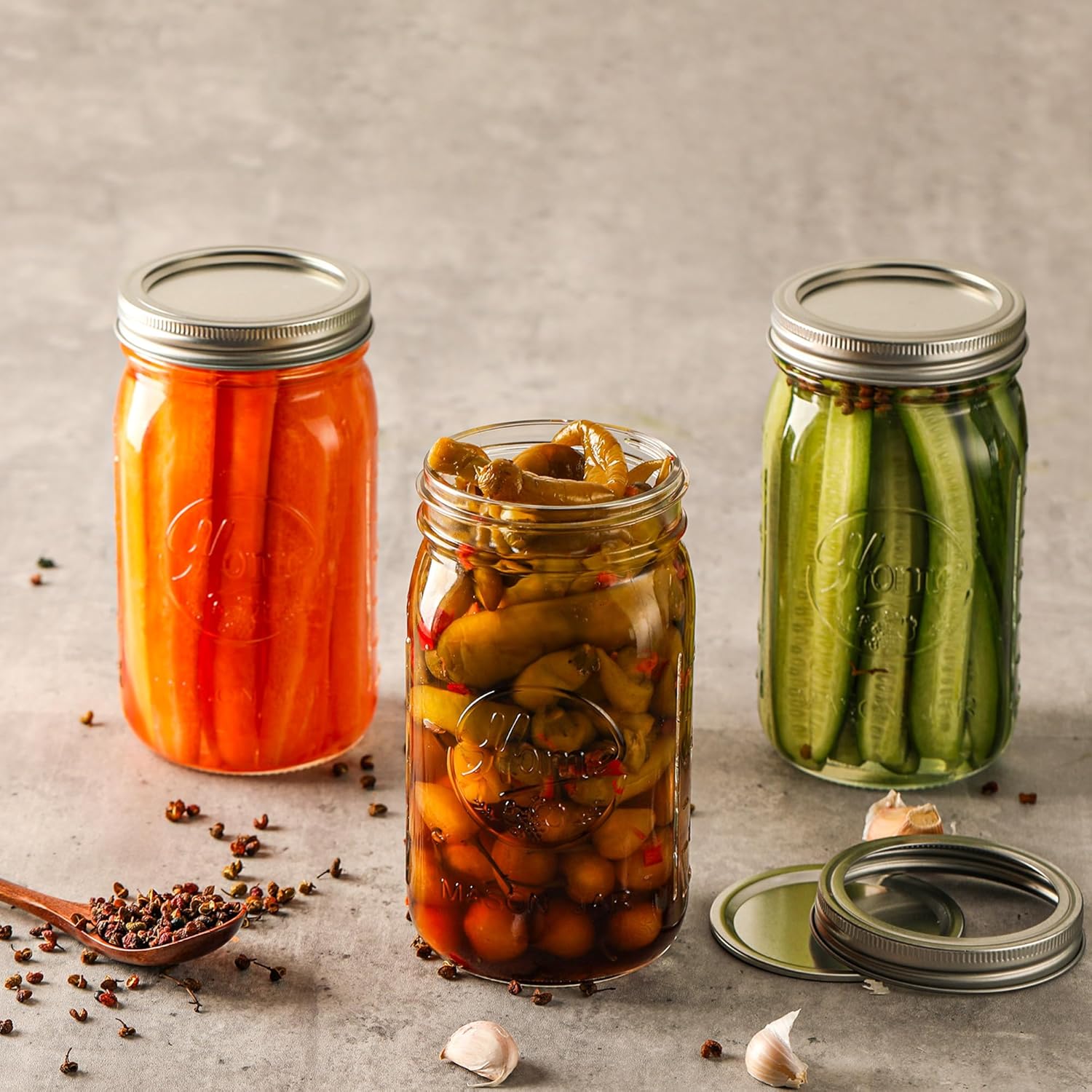 High-Quality Mason Jars