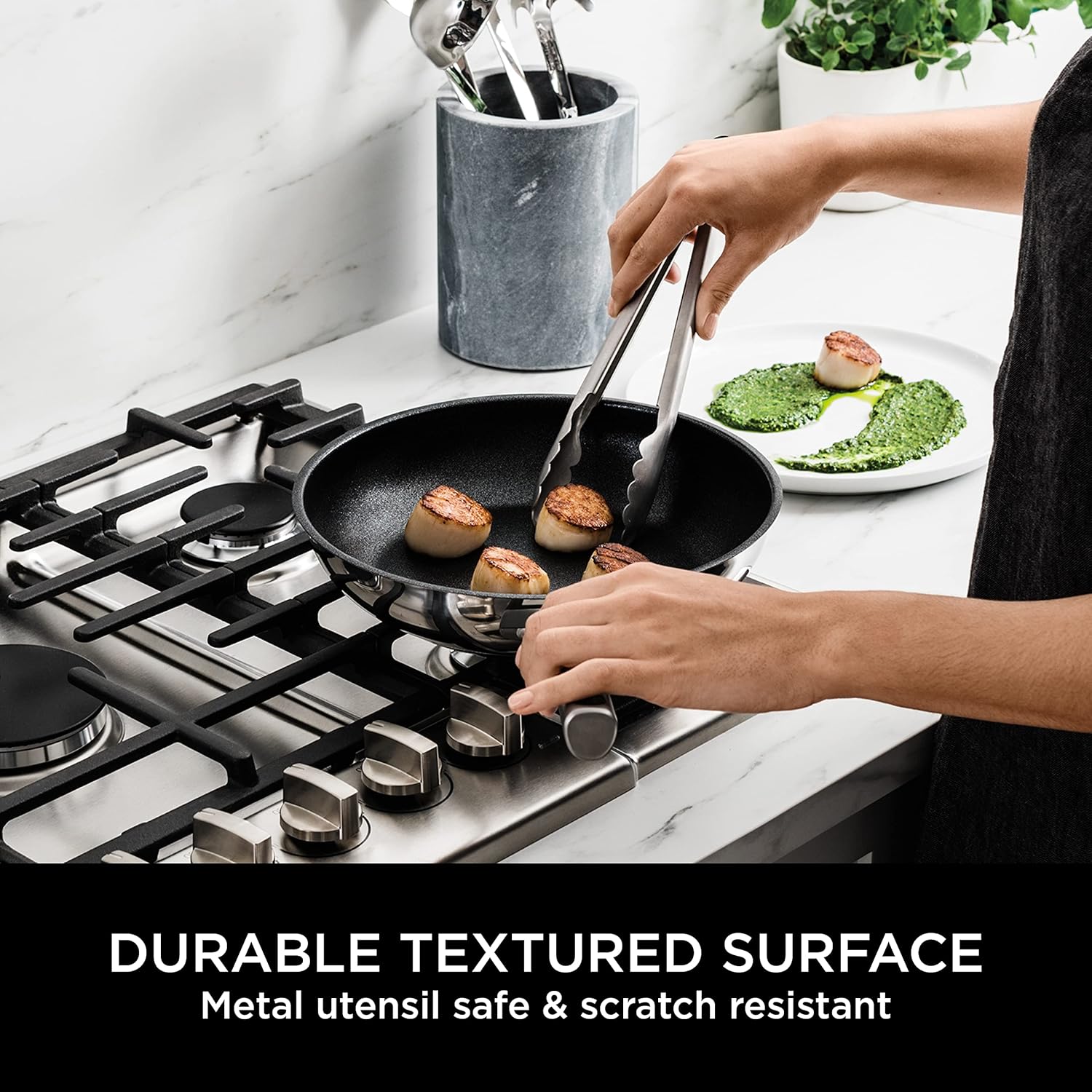 Ninja ZEROSTICK 2-Piece Frying Pan Set Non-StickDishwasher Safe