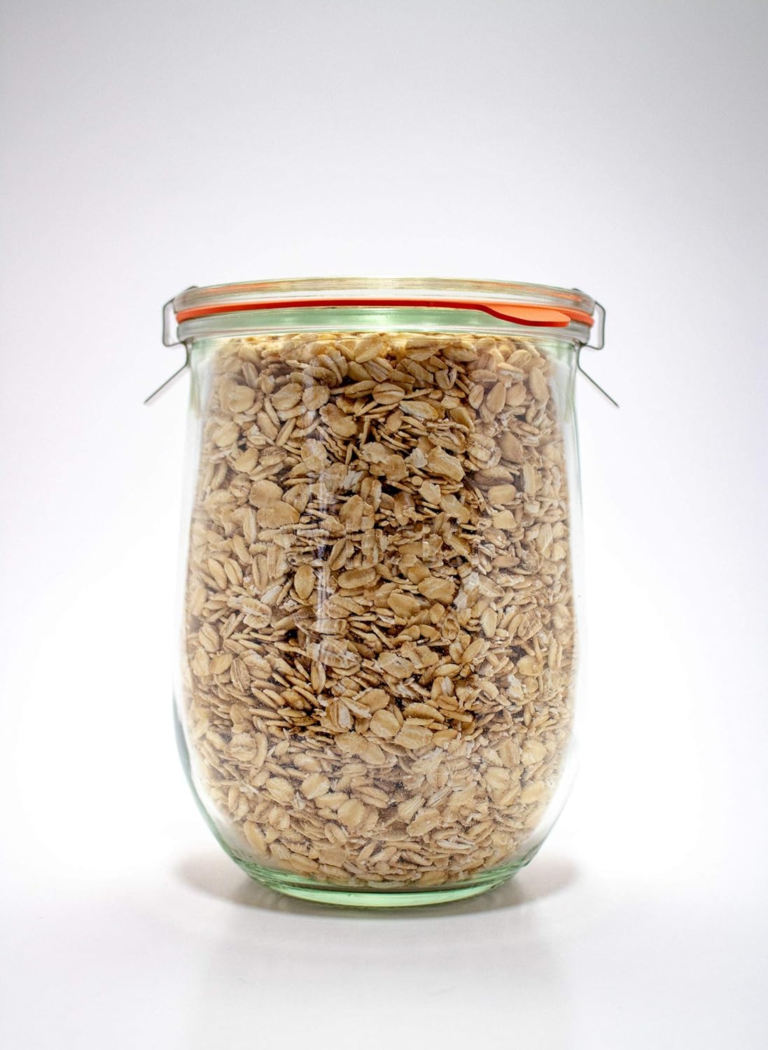 Weck Large Glass Jars 1 Liter with Lid for Sourdough Starter