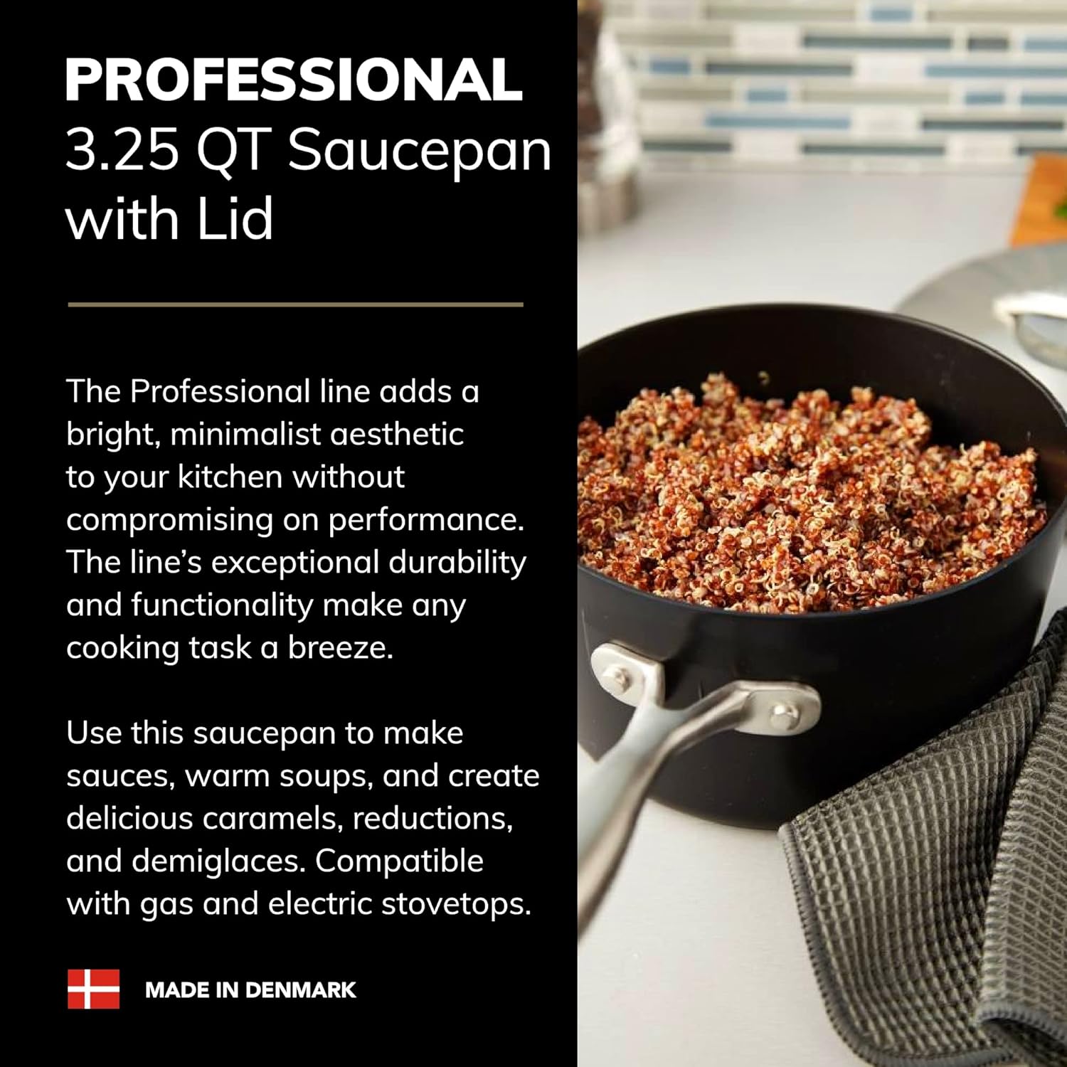 Scanpan Professional Saucepan with Lid