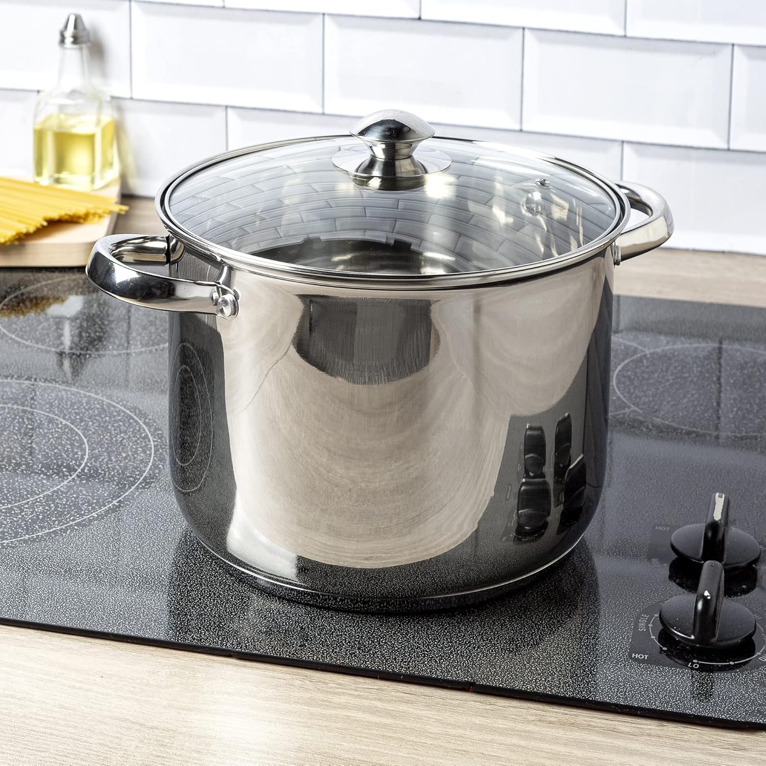 Ecolution Stainless Steel 8-Quart Stockpot by Ecolution