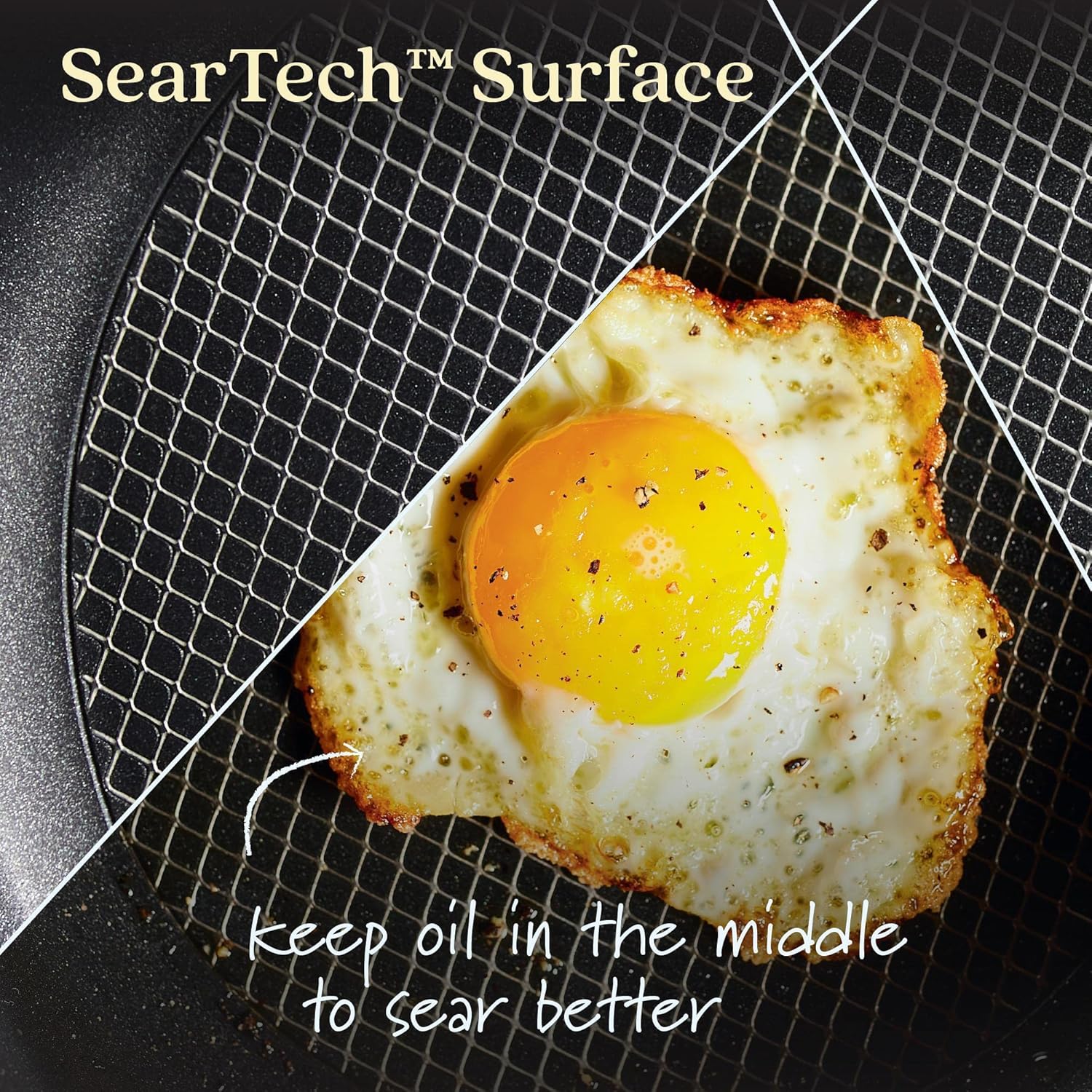 Anolon X SearTech Aluminum Nonstick Frying Pan