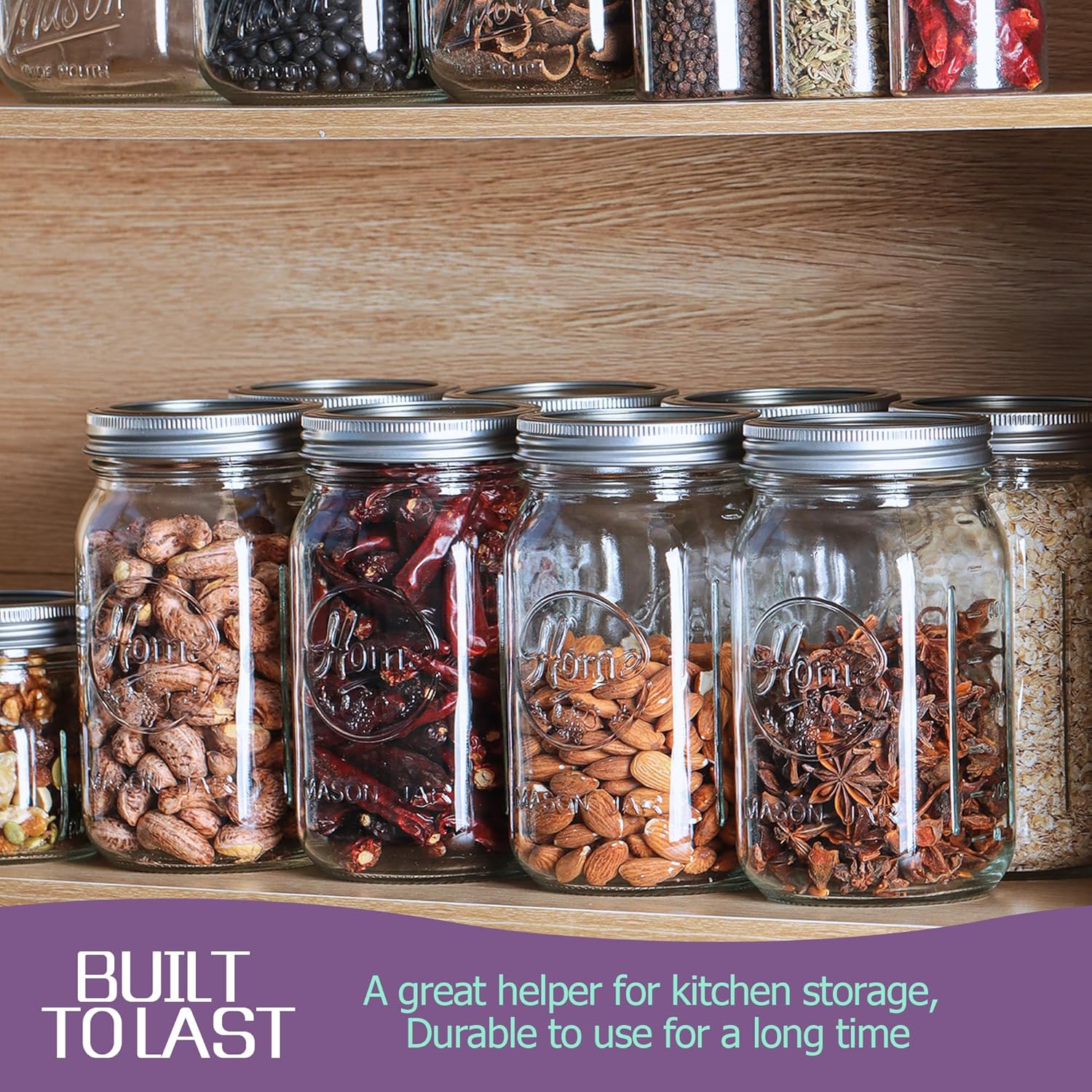 High-Quality Mason Jars