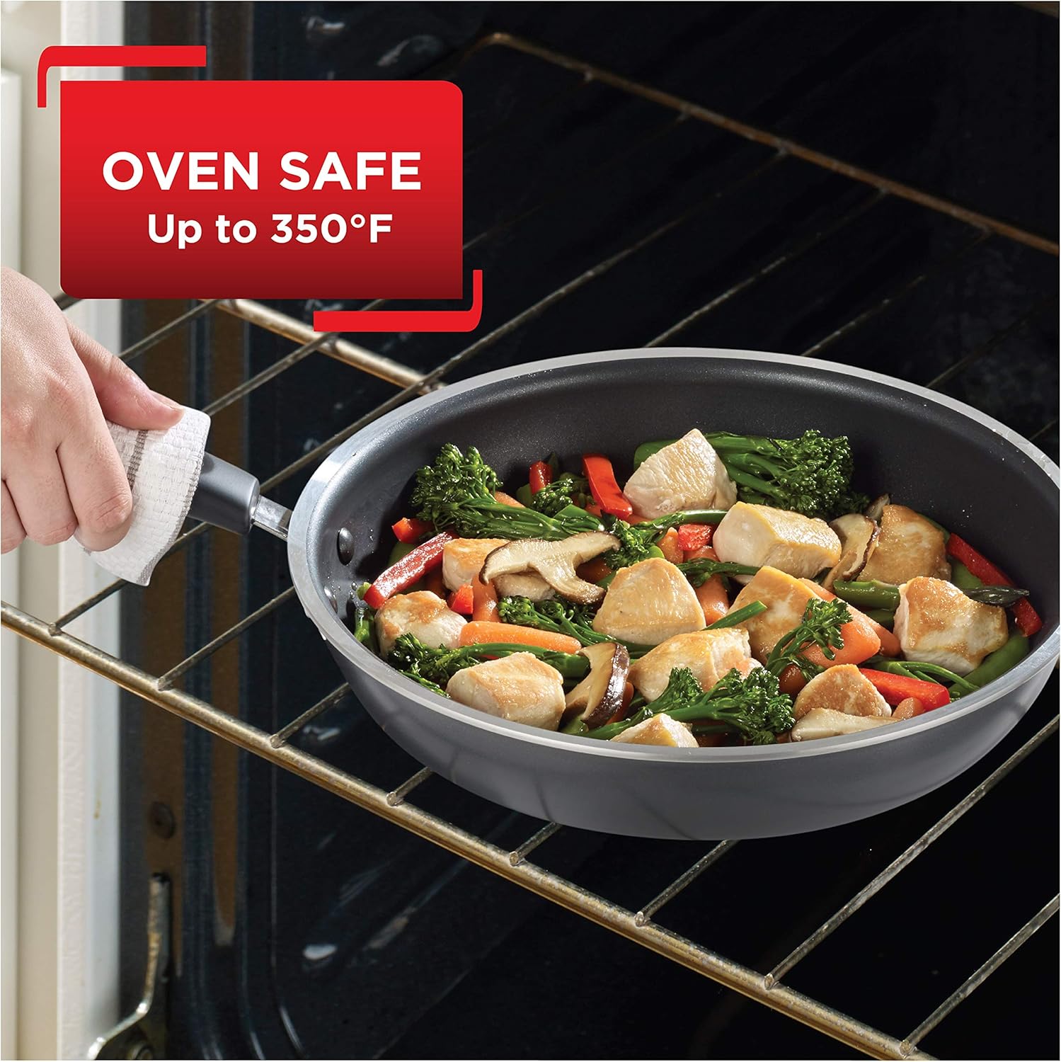 T-Fal Signature Nonstick Fry Pan 12-Inch with Thermo-Spot