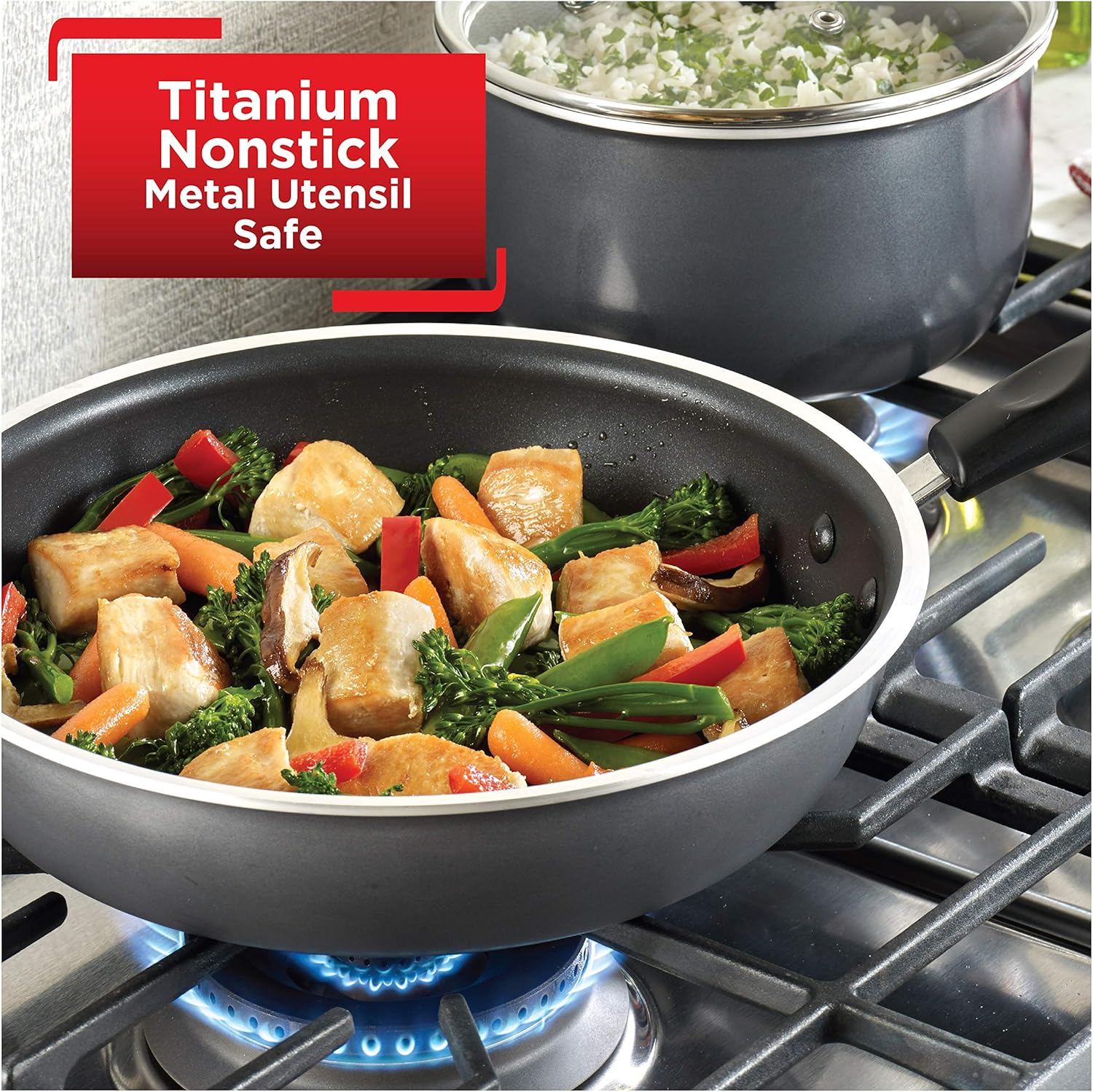 T-Fal Signature Nonstick Fry Pan 12-Inch with Thermo-Spot